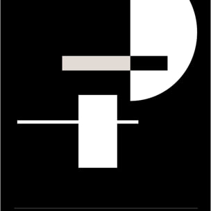 Poster Exposition hoffmann Affiche + cadre en bois - Noir