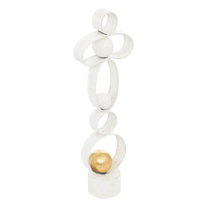 Déco à poser "Rob" blanc H65cm