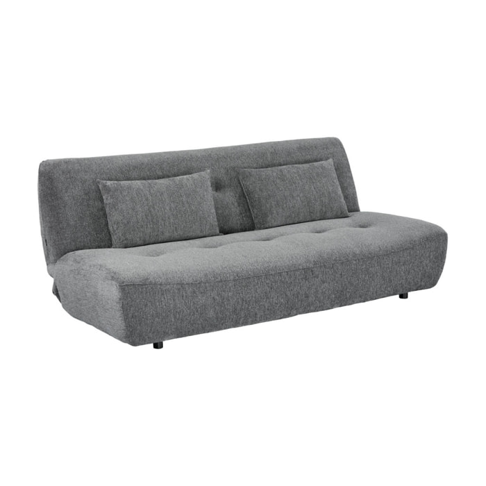 Banquette convertible tissu chenille 3 places KLIK