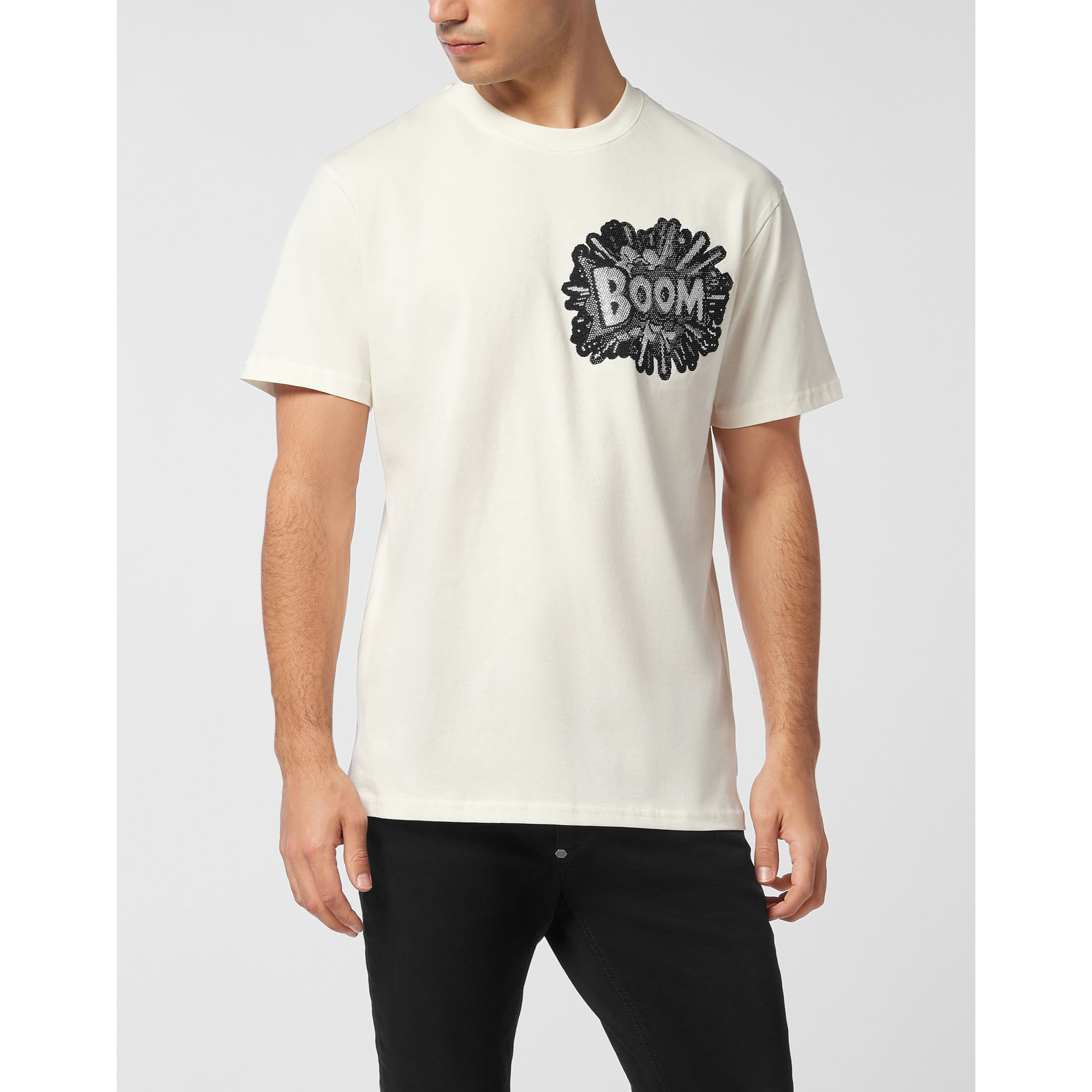PHILIPP PLEIN Camiseta Cuello Redondo Ss