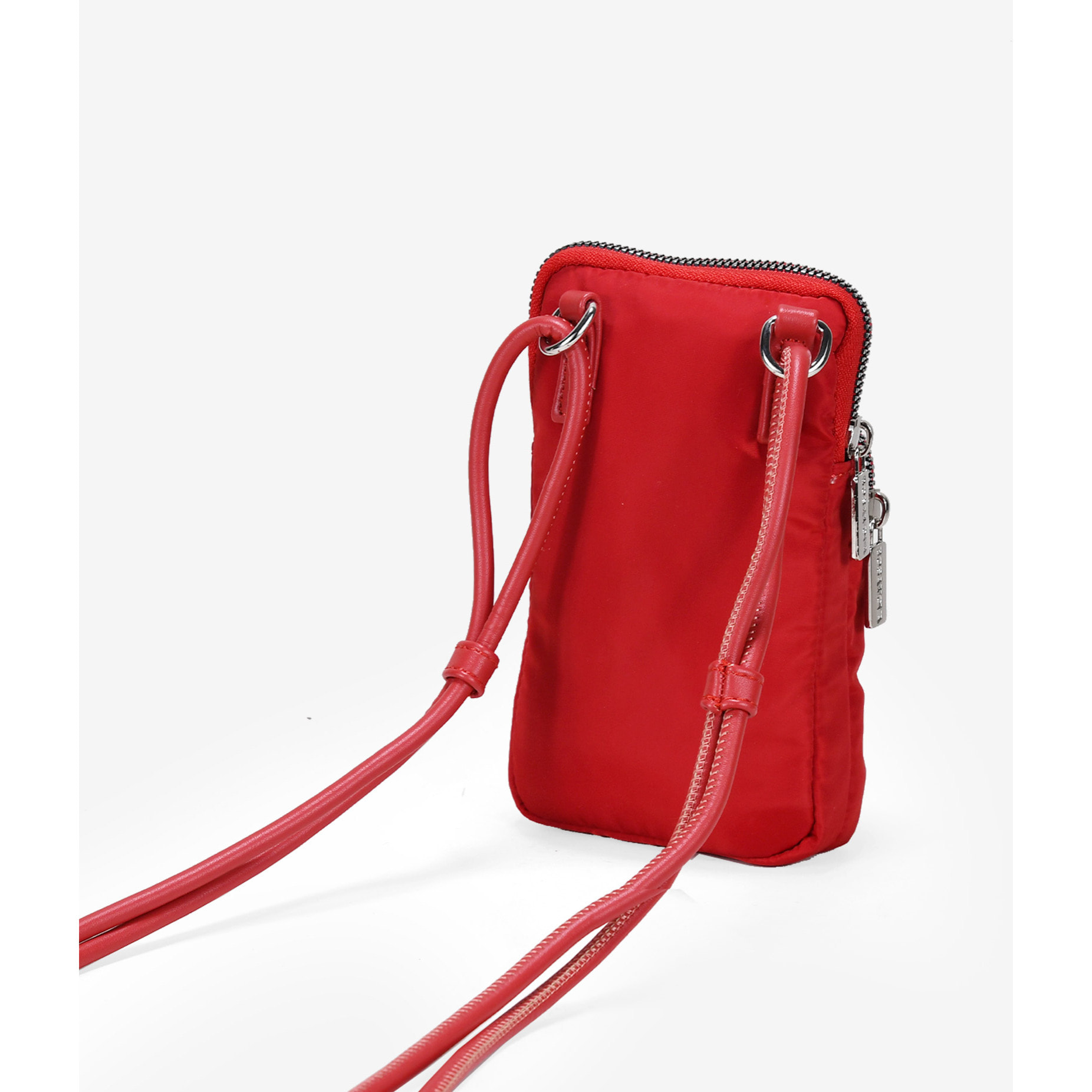 Bolso pequeño rojo para móvil