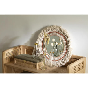 Lot de 3 soliflores "Wonder" verre transparent D7cm