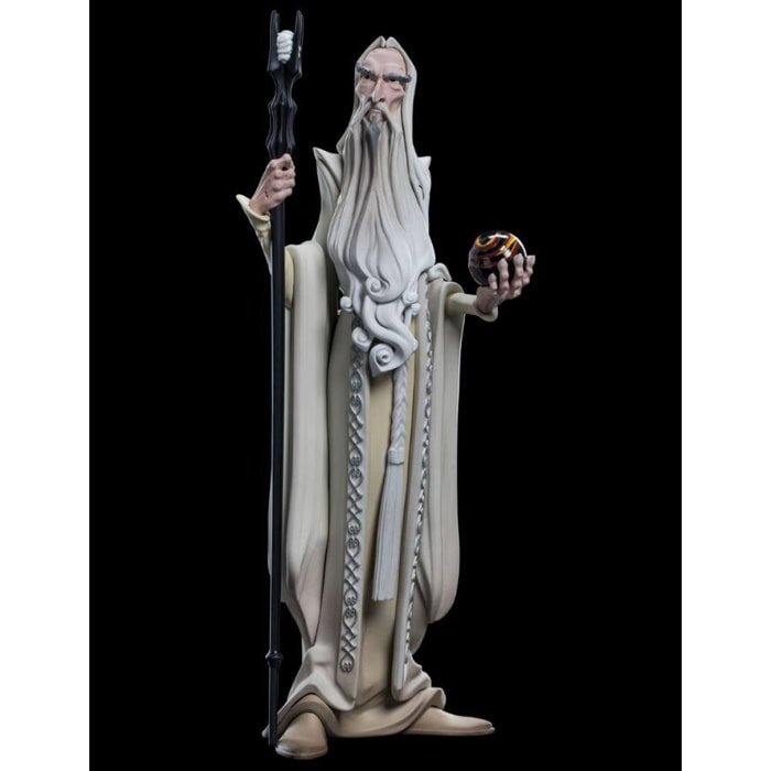 Il Signore Degli Anelli Mini Epics Vinile Figura Saruman 17 Cm Weta Workshop