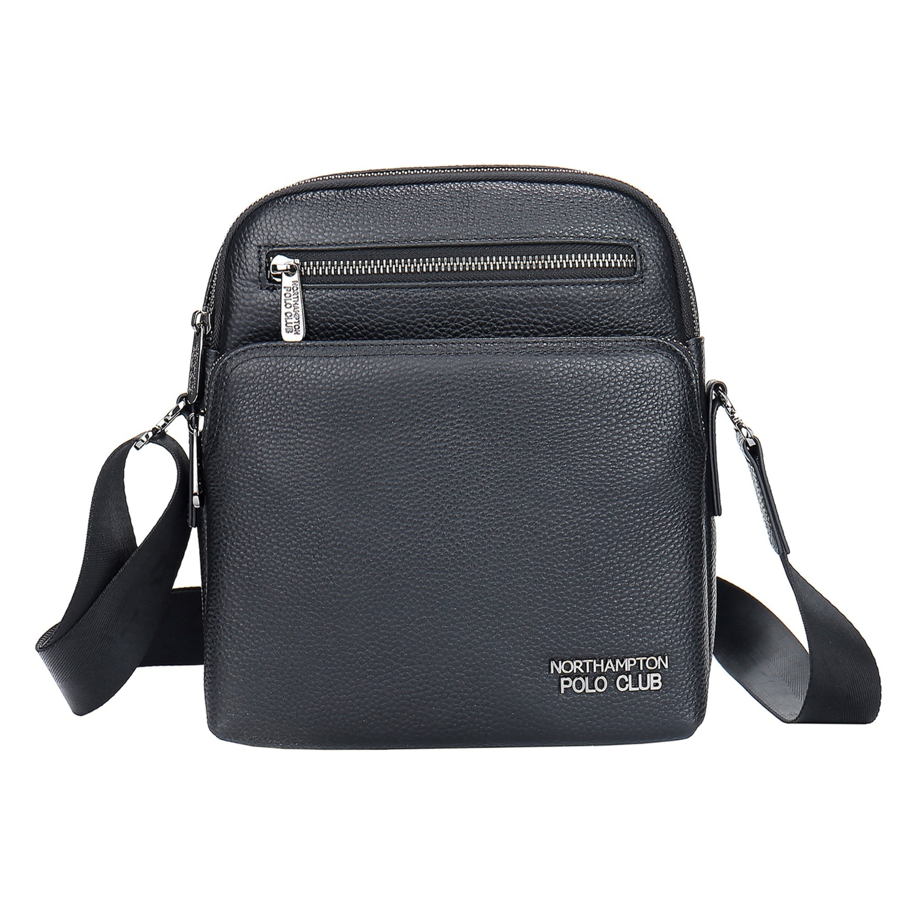 Borsa a tracolla uomo in vera pelle - Modello Bastian Ultra - 21.0 x 25.0 x 9.5 cm
