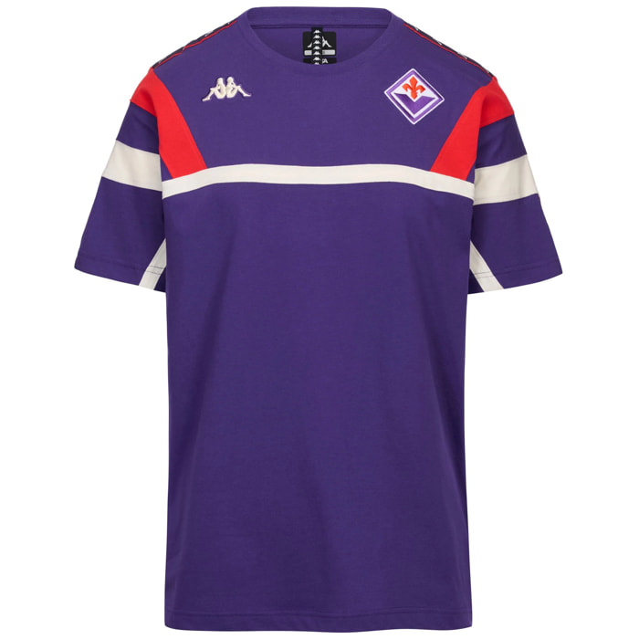 T-Shirts & Top Kappa Uomo 222 Banda Frairy Fiorentina Viola