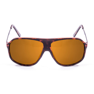 Gafas de sol PALO ALTO BROOKLYN - Marrón claro demi / Plana marrón