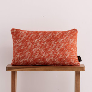 Housse de coussin jacquard 30x50 cm Benisa Orange