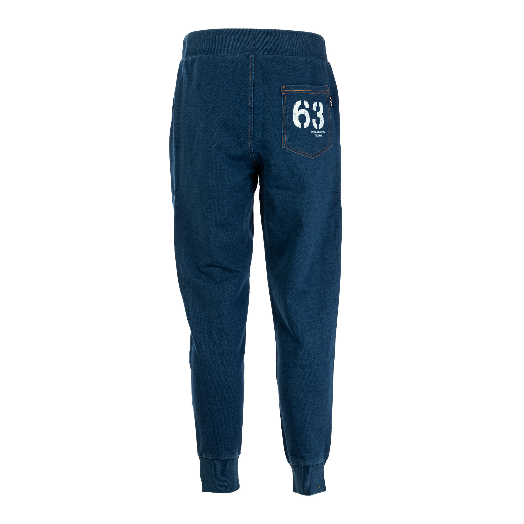 SCUOLA NAUTICA ITALIANA pantalone uomo indigo