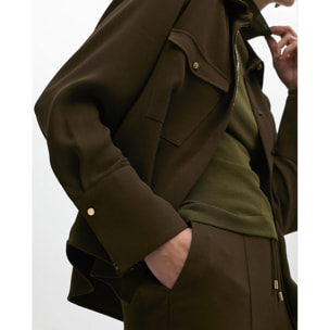 Sovracamicia con tasche