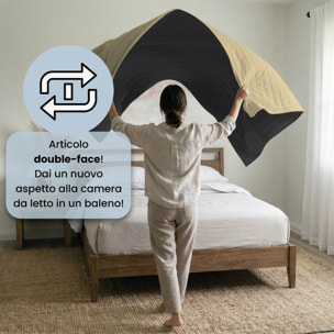 TRAPUNTINO ESTIVO ELEGANT PIAZZA E MEZZA, BICOLORE