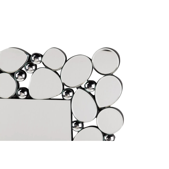 Espejo Rectangular Circulos 80x3x120 Cm