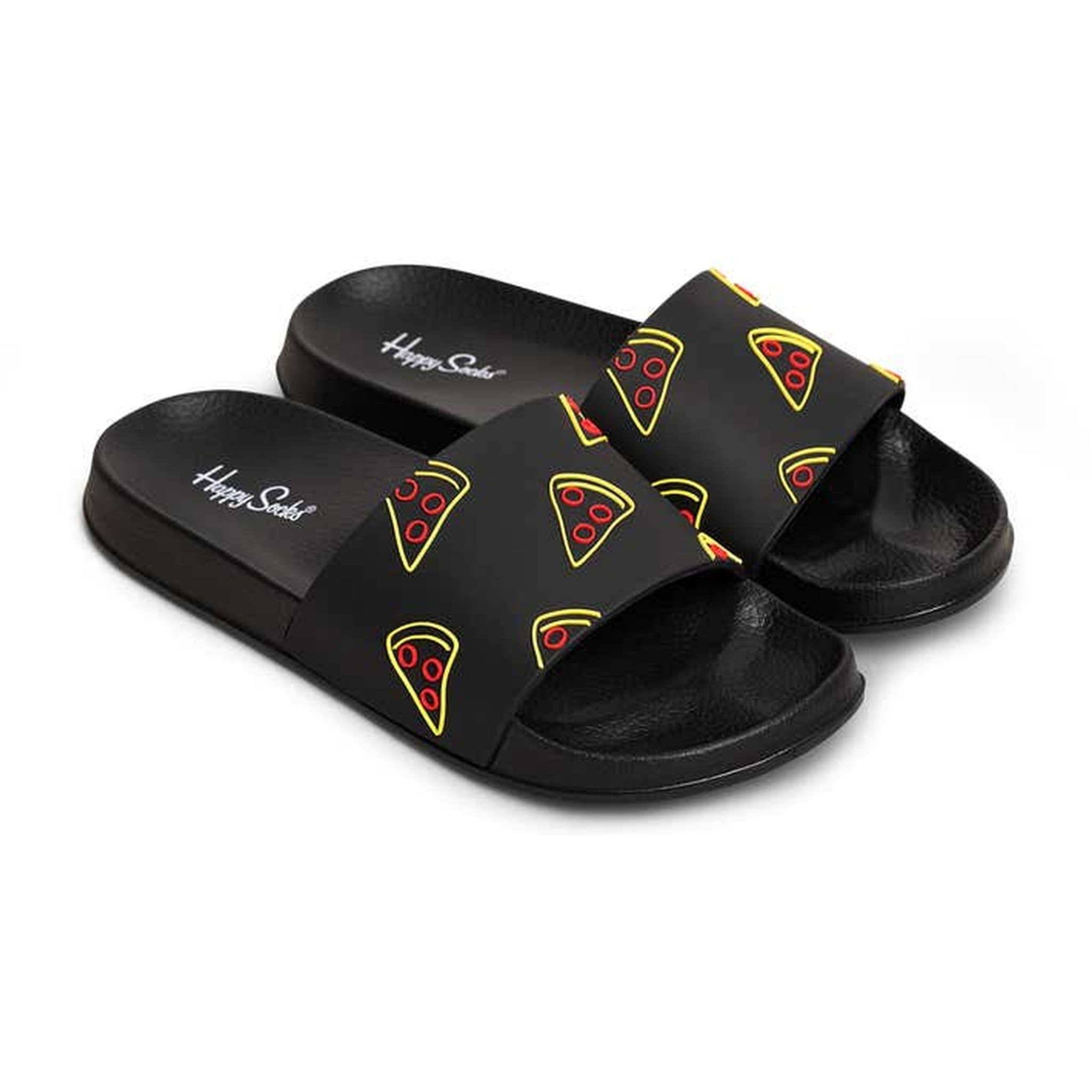 Chanclas pool slider pizza slice