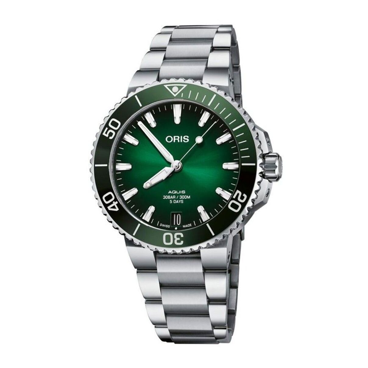Reloj Oris 4157-07-8-22-09PEB Hombre Analogico Automatico con Correa de Acero inoxidable