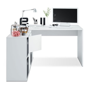 Mesa de escritorio Adapta XL Blanco Artik (Blanco Mate)