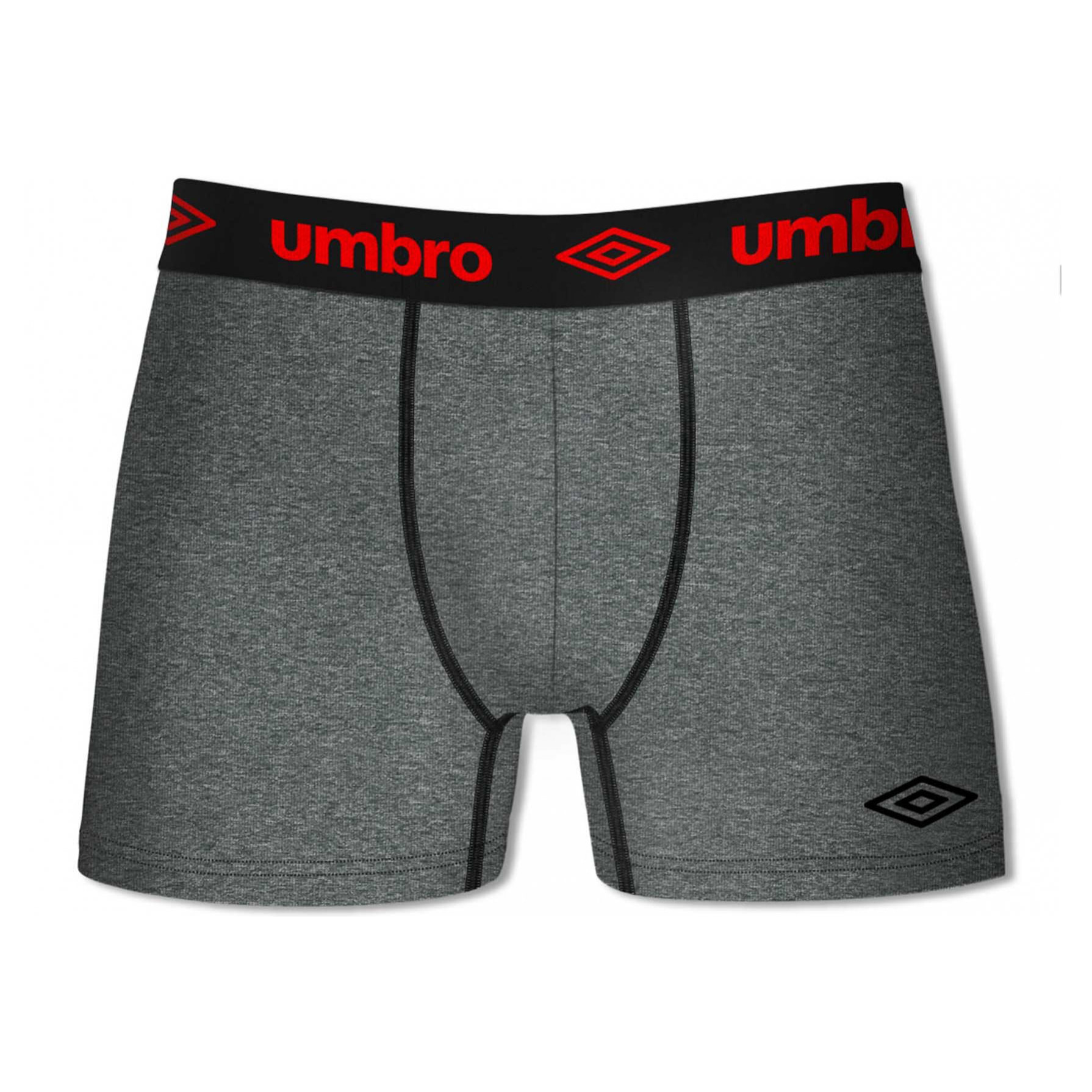 Pack 5 calzoncillos UMBRO en color gris para hombre