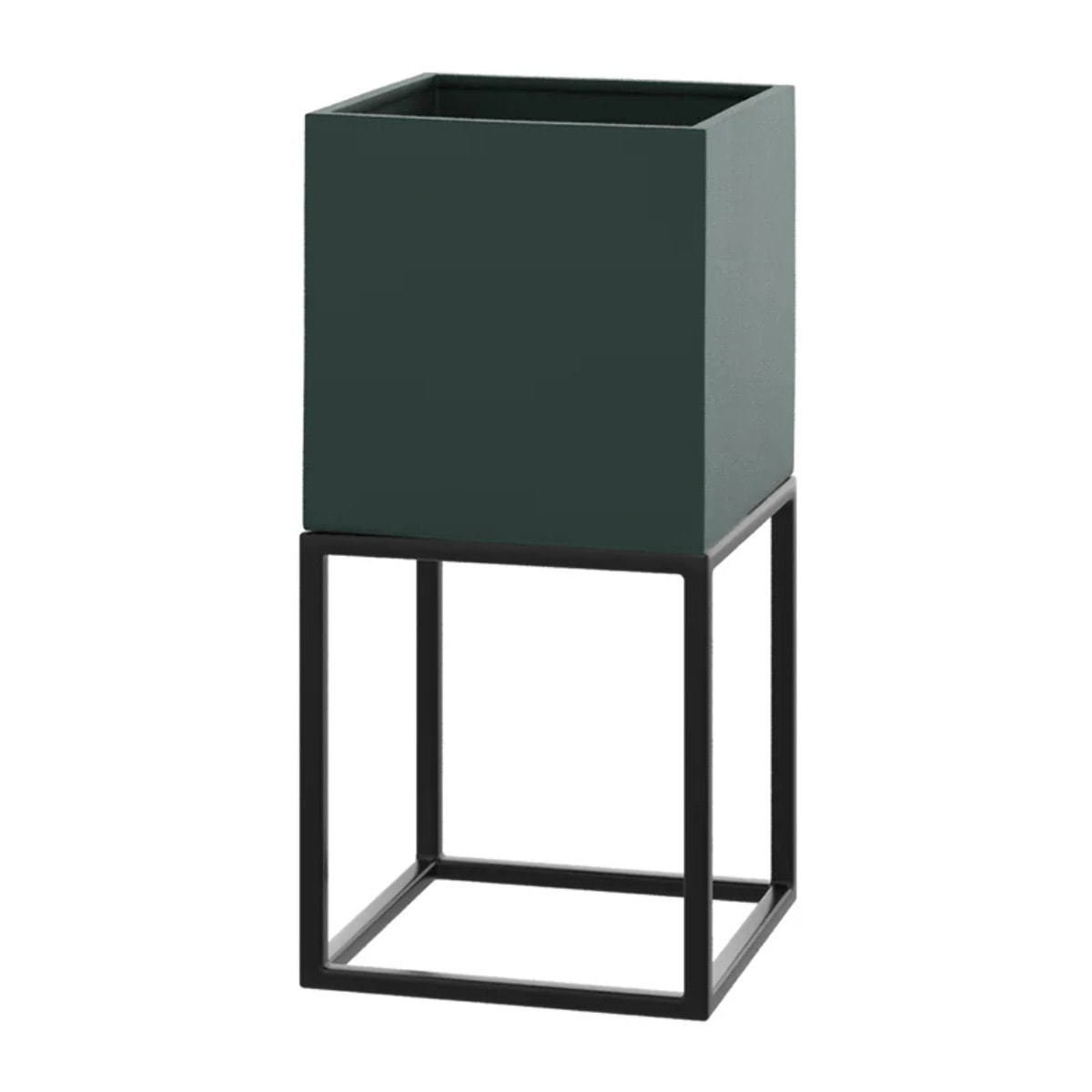 Cache-pot en métal bleu gris (lot de 3) - Eagle