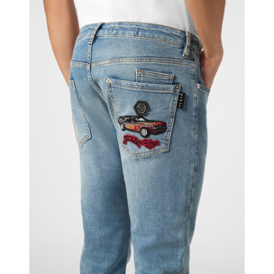PHILIPP PLEIN Jeans Straight Cut RACING