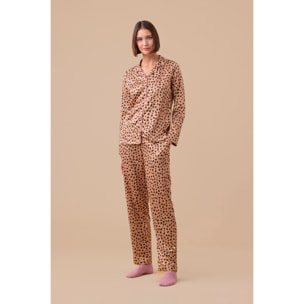 Pigiama donna raso articolo animalier. Noidinotte