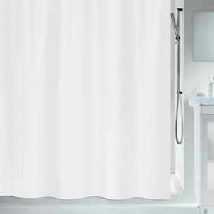 Rideau de douche Polyester PRIMO 180x200cm Blanc Spirella