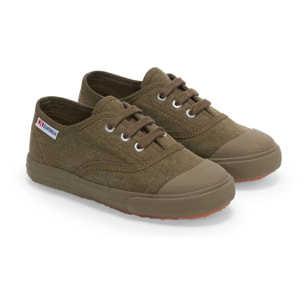 Superga - Sneakers Bambino/a Verde - 2118 KIDS COTTON STONE WASH