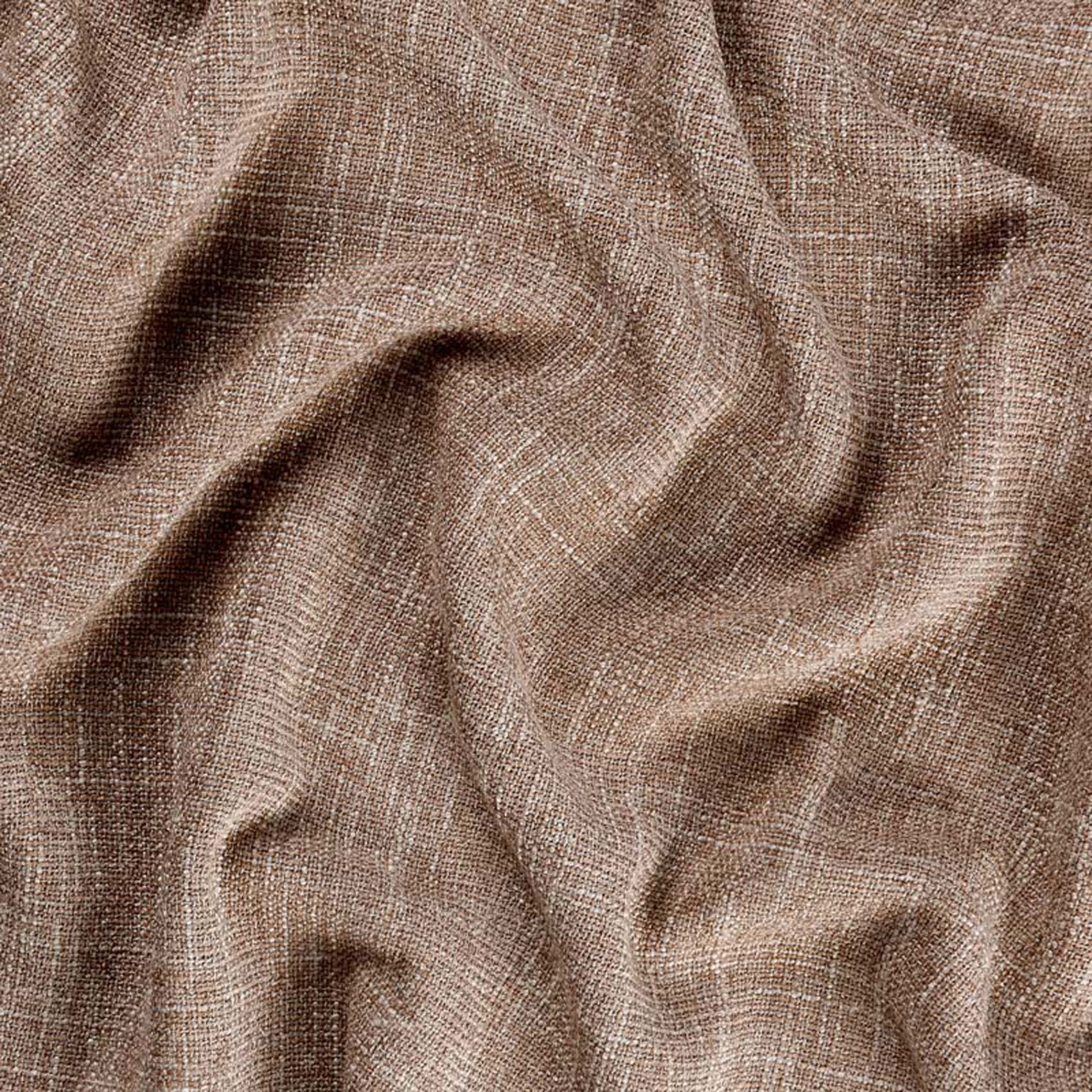 Rideau tamisant  - Effet lin authentique - Taupe