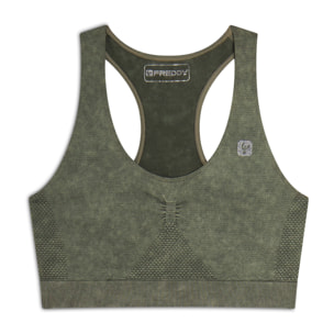 Reggiseno sportivo seamless ice wash