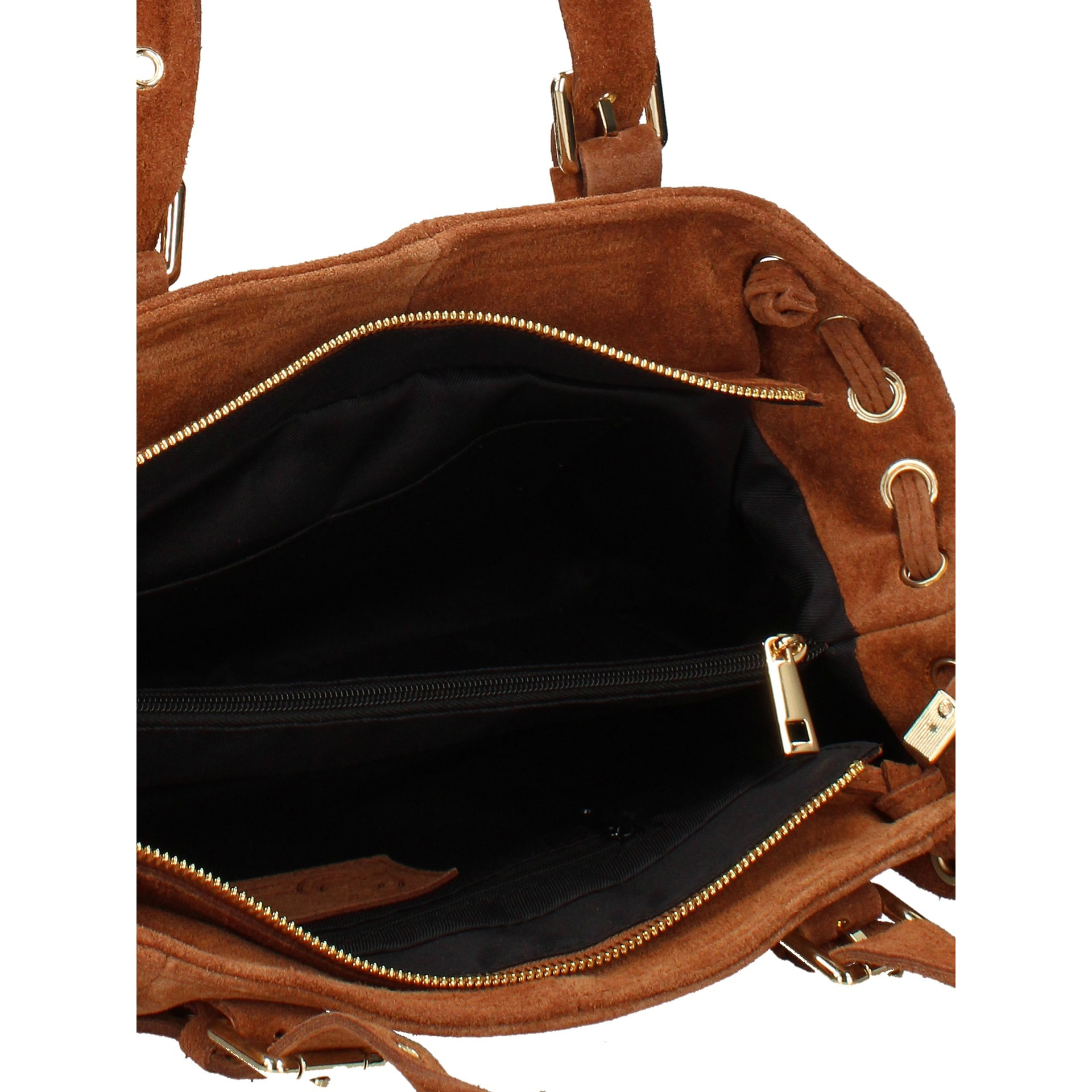 Borsa a mano da donna Made in Italy - Modello Lumena Lux - 100% pelle - 20.0 x 21.0 x 33.0 cm