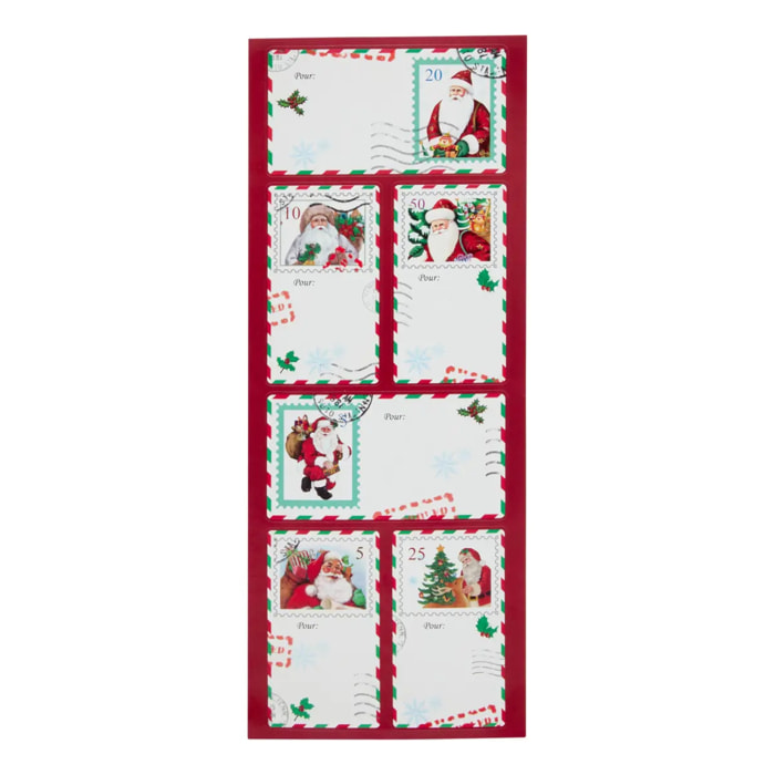 ETIQUETTES PQT KDO TIMBRES X6