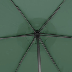 Parasol droit rond Soya Vert Olive