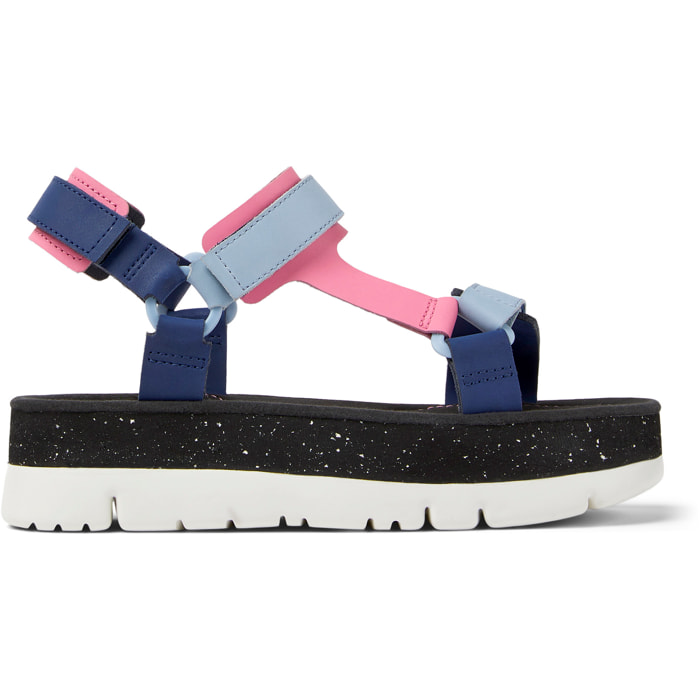 Sandalias - CAMPER Oruga Up - Multicolor - Cuero liso