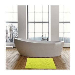 Tapis de bain Microfibre CHENILLE 60x90cm Vert Anis MSV