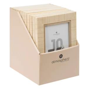 Cadre photo Théa beige 10x15cm