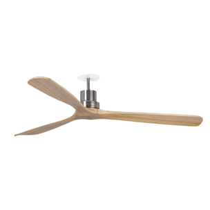 LANTAU RECESSED L Ventilateur nickel mat/pin