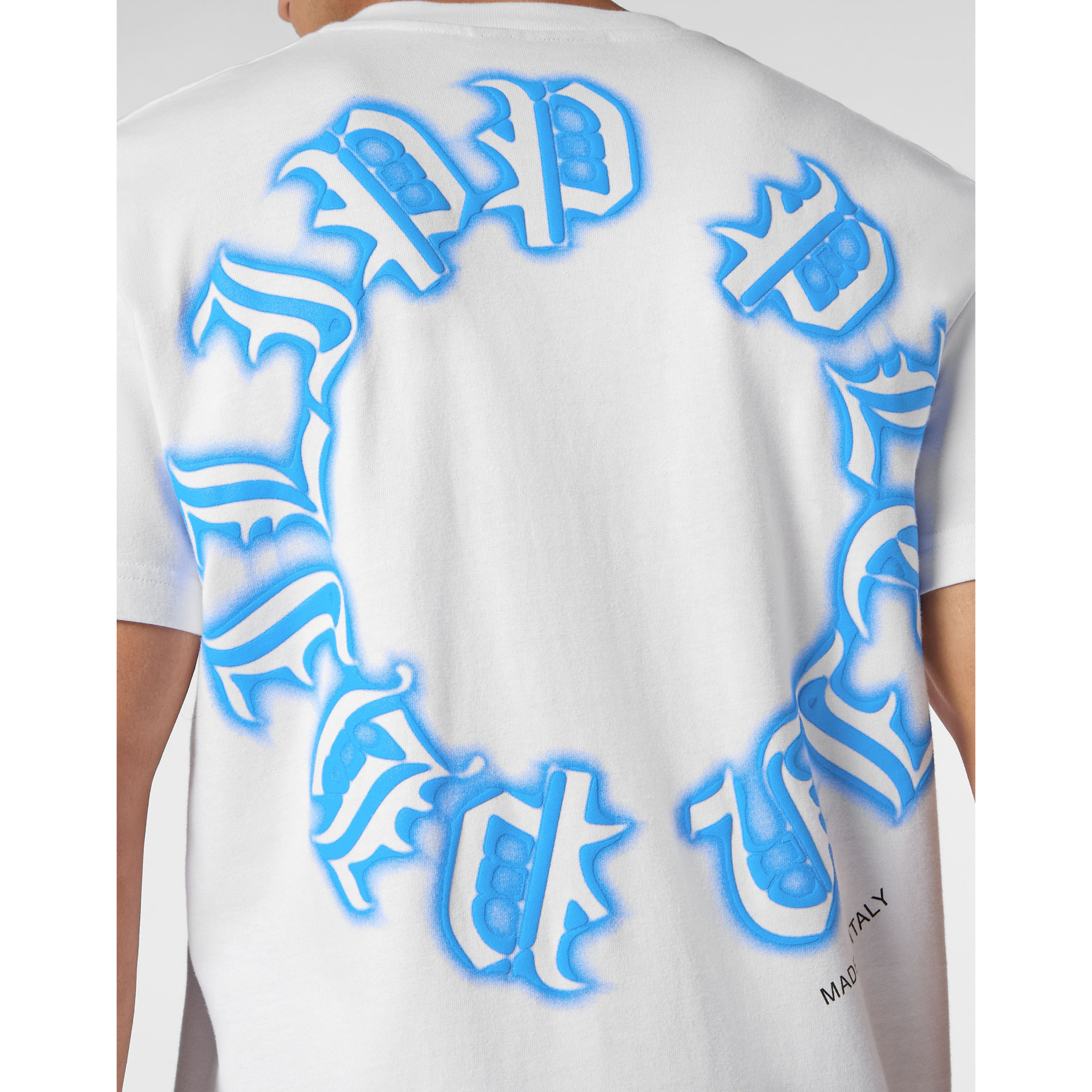 PHILIPP PLEIN Camiseta de cuello de pico y manga corta GOTHIC PLEIN