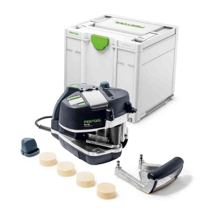 Plaqueuse de chants FESTOOL CONTURO KA 65-Plus + Plateau de guidage - 577836