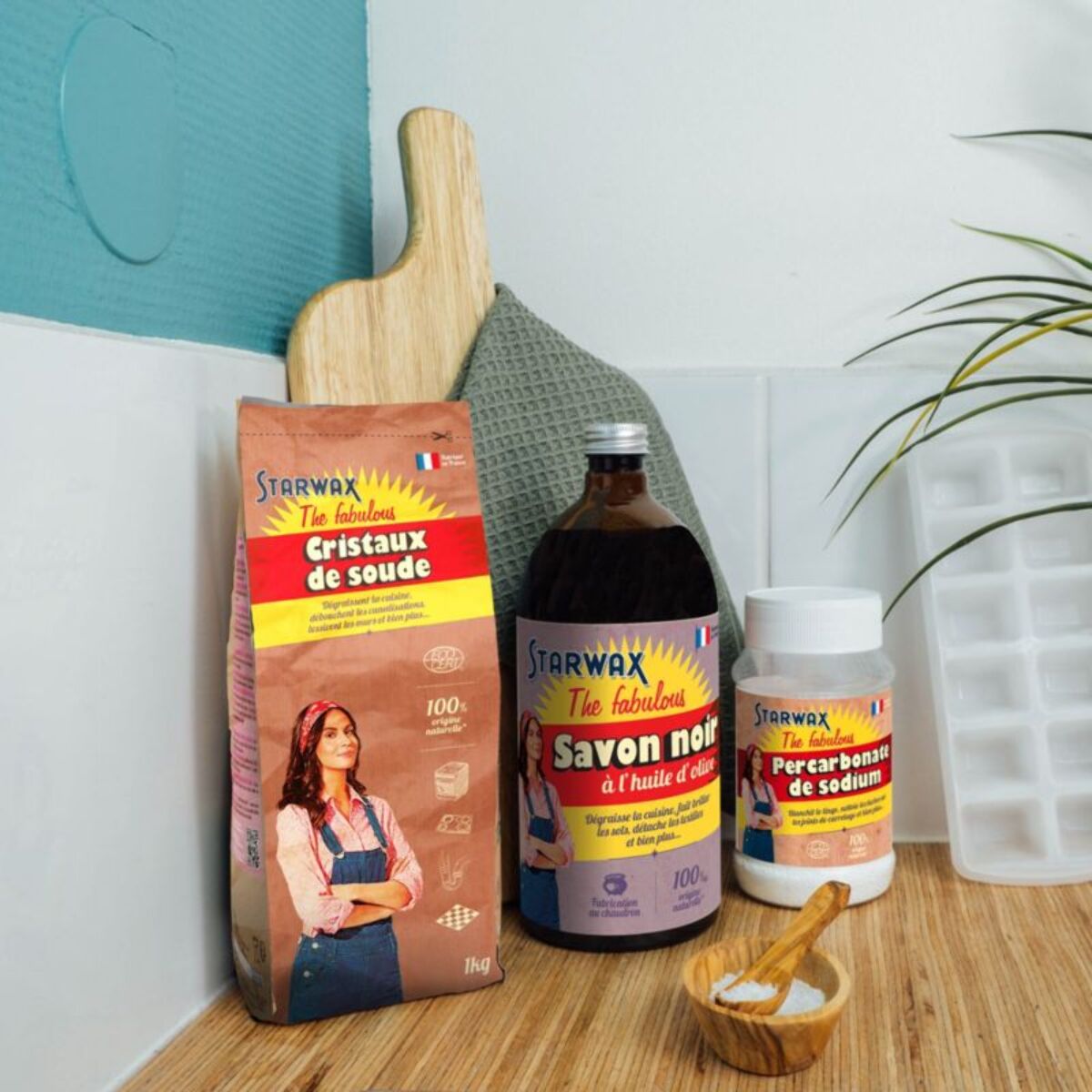 Nettoyant STARWAX SAVON NOIR À L'HUILE D'OLIVE 1L