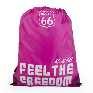 Mochila Route 66 North Carolina Fucsia