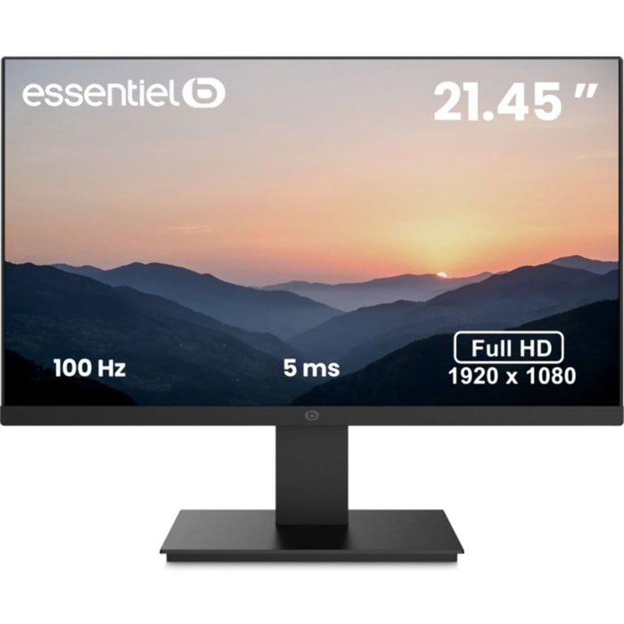 Ecran PC ESSENTIELB PIXEL VIEW Plat 21'' VA