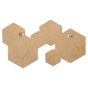 Decoration Miroir Hexagonal