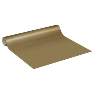 Rouleau adhésif décoratif Vinyle au Mètre - Marron clair - Sticker Lavable Imperméable Mur Cuisine Meubles