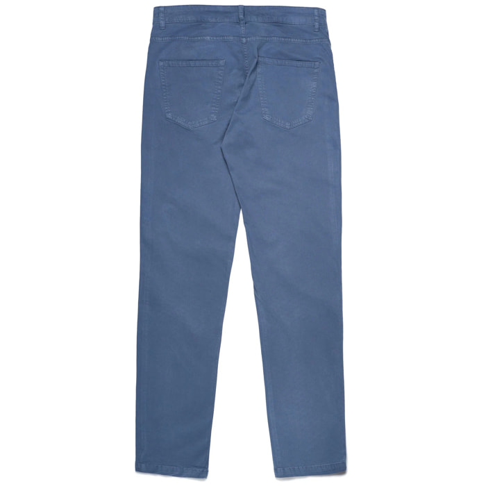 Kappa - Pantaloni Uomo Blu - Penty Peached Gabardine