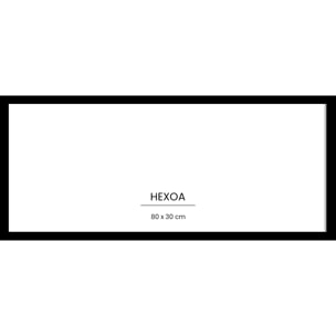 Cadre bois Noir 80x30cm cadre seul