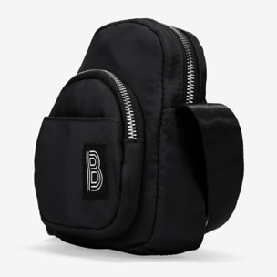 Bolso bandolera negro para móvil