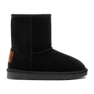 Botas Australianas Logo Water Repellent Negro B&W