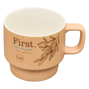 Rack de 4 Mugs S Wellness 220 ml