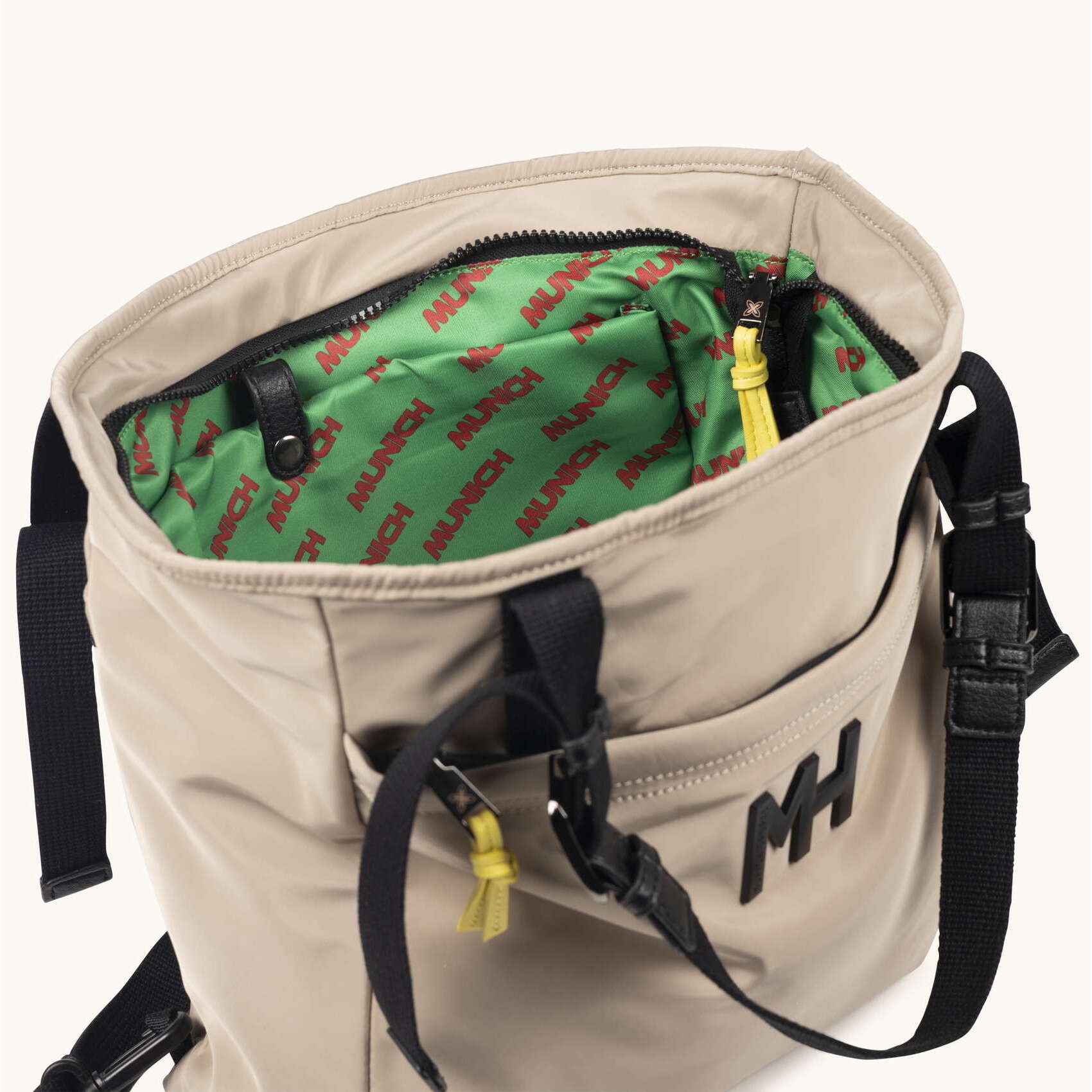 Bolso Shopper Convertible en Mochila ZONE SHOPPER BACKPACK C/TAUPE