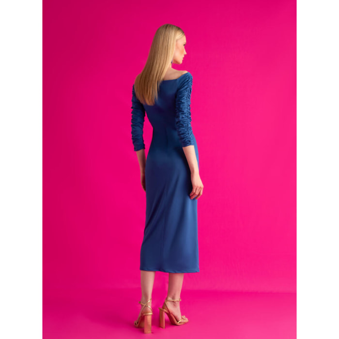 VESTIDO VICTORIA ARNIA AZUL
