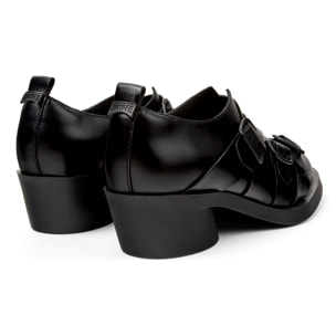 Zapatos de cordones - CAMPER Bonnie Twins - Negro - Cuero liso