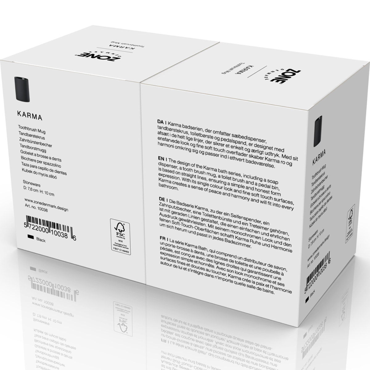 Gobelet pour brosse à dents Karma