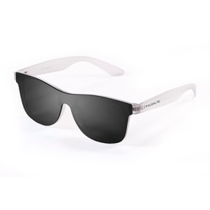 Gafas de sol PALO ALTO DALSTON - Blanco mate transparente / Plana ahumada